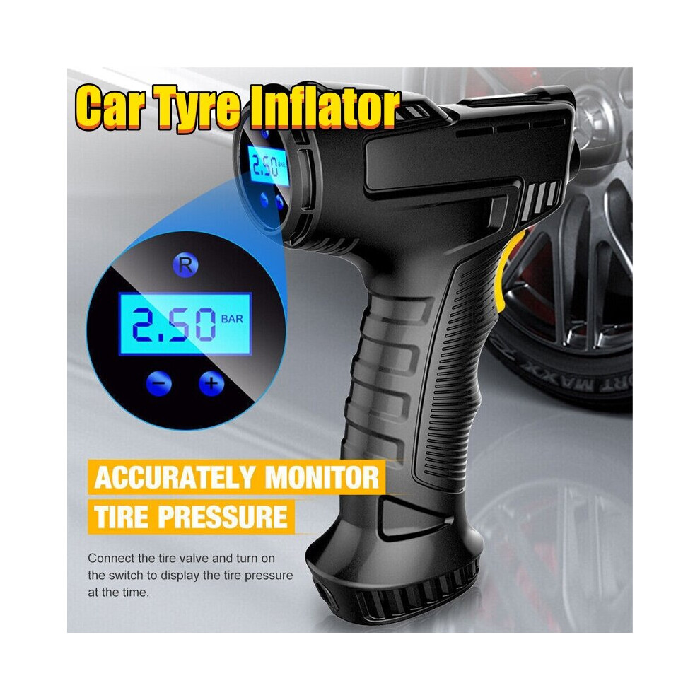 150Psi Digital Air Compressor Pump Van Car Tyre Inflator 12V 863962882110