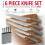 NETTA (Grey) NETTA 6 Piece Kitchen Knife Set Including Block 2