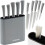 NETTA (Grey) NETTA 6 Piece Kitchen Knife Set Including Block 1