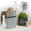 NETTA (Grey) NETTA 6 Piece Kitchen Knife Set Including Block 4