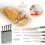 NETTA (Grey) NETTA 6 Piece Kitchen Knife Set Including Block 5