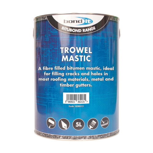 BONDIT TROWEL MASTIC - Black 5L