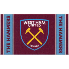 West Ham Crest Stripe Flag 5 x 3