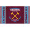West Ham Crest Stripe Flag 5 x 3 1