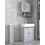 URBN Living (All 3 Piece - Grey) Under Sink Cupboard Mirror Unit WC Paper Dispenser 1
