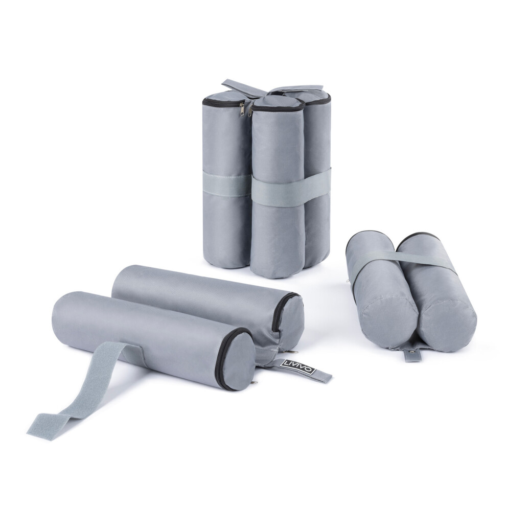 Livivo 4Pcs Gazebo Foot Leg Pole Sandbags