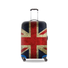 Union Jack Elasticated Protective Skin Cover For Small 18" - 22" Suitcase