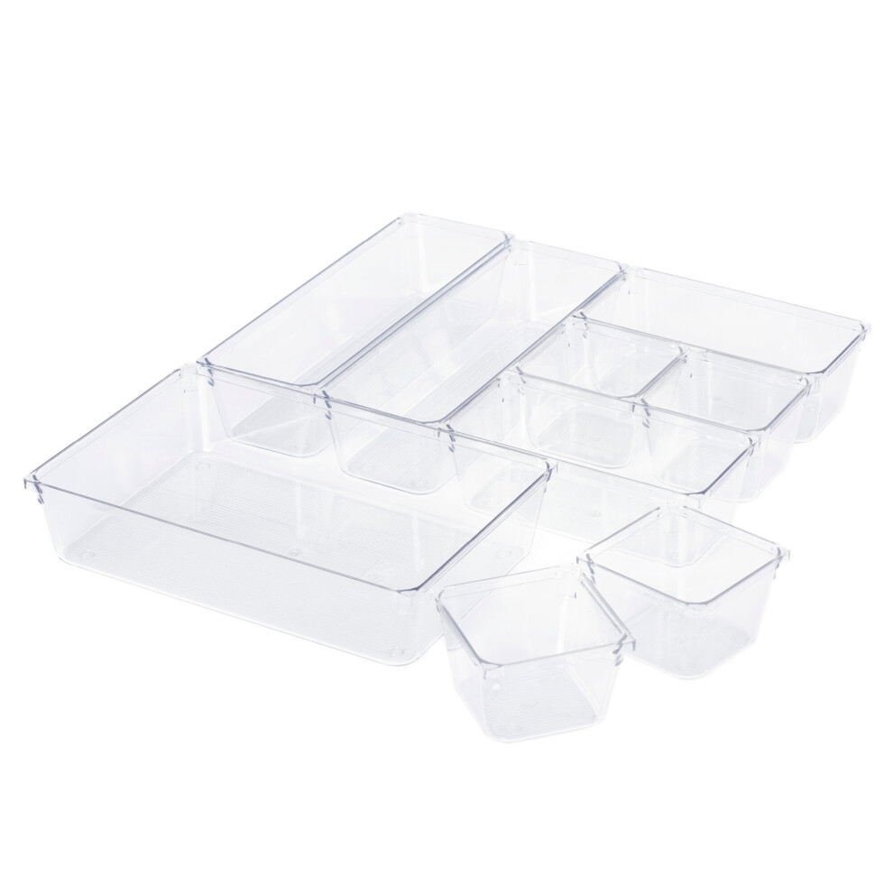 Livivo (9Pcs ) Drawer Storage Organiser