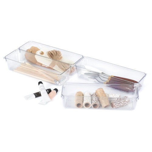 LIVIVO (4PCS LARGE) LIVIVO Drawer Storage Organiser