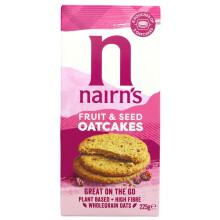 Nairn's Oatcakes - Fruit & Seed 225g ( pack of 8 )