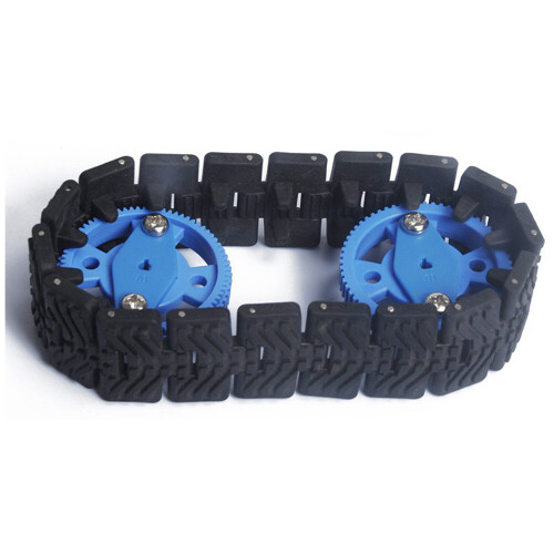 DIY Plastic RC Tank Crawler Belt Track RC Robot Part 1