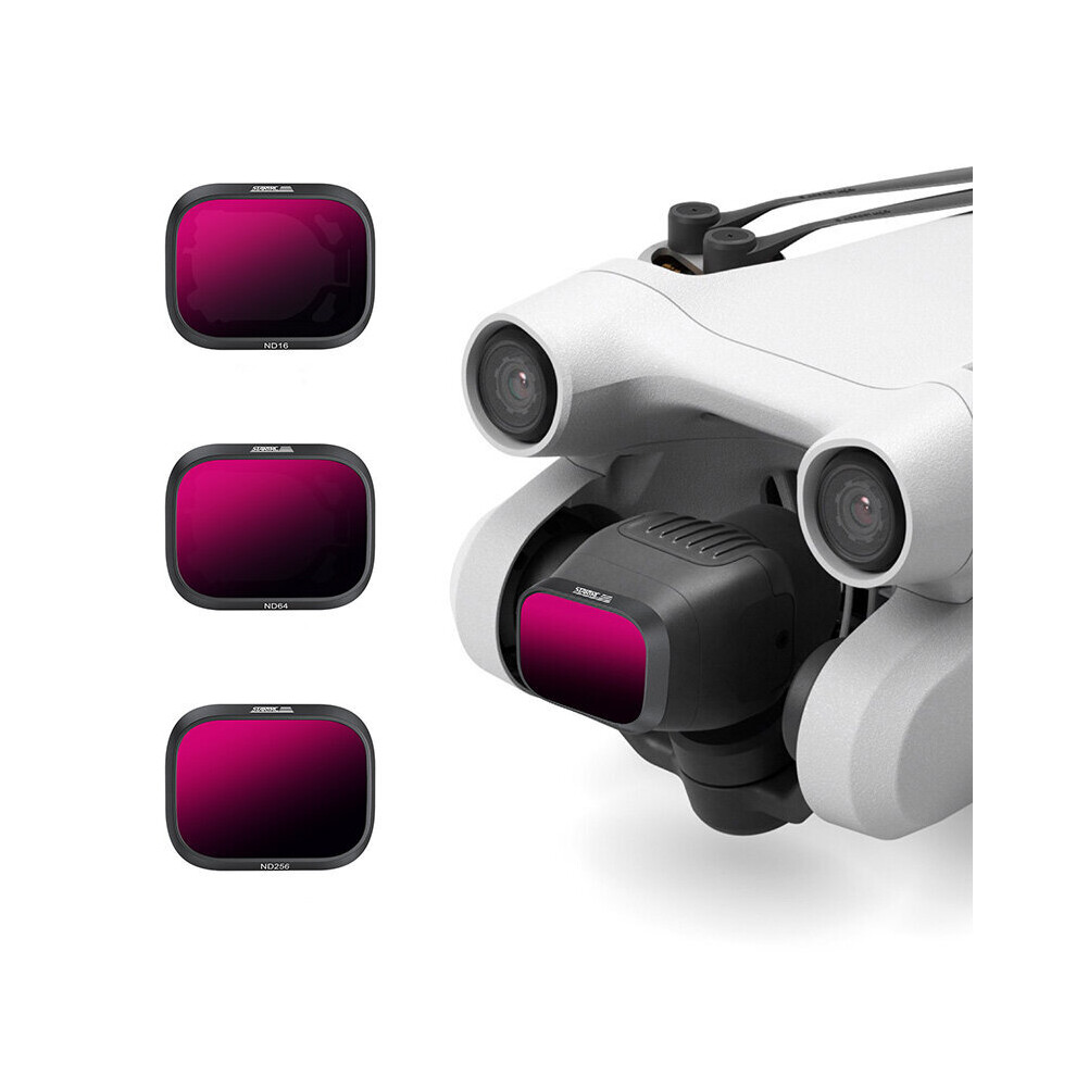 Startrc Camera Lens Nd Filter Set Professional Gradient Gnd16 Nd16 Nd64 Nd256 For Dji Mini 3 Pro Rc Drone Quadcopter 6900972576104
