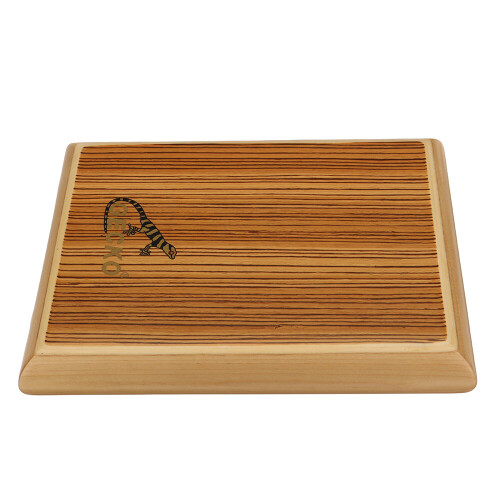 Gecko Percussion PAD-2 Zebra Wood Cajon Box Drum 2