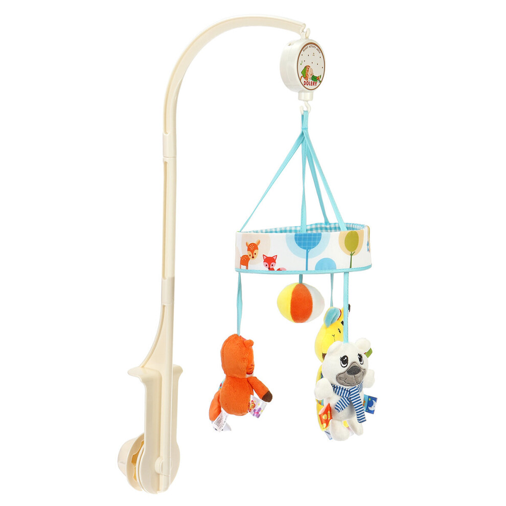 Baby Crib Mobile Bed Bell Holder Toy Arm Bracket Wind-up Music Box