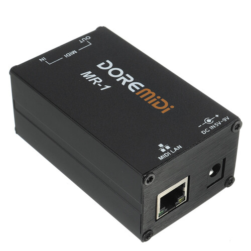 DOREMiDi MIDI Interfaces Controller MR-1 MIDI Network Box Standard Ethernet RTP-MIDI Interface 16 Channels