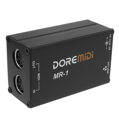 DOREMiDi MIDI Interfaces Controller MR-1 MIDI Network Box Standard Ethernet RTP-MIDI Interface 16 Channels 2