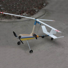 New Luobo V2S Dual-Mode Autogyro Gyroplane Model Kit (V2S) – EPP Rotor, Removable Tail Rod, Aluminum Alloy Landing Gear