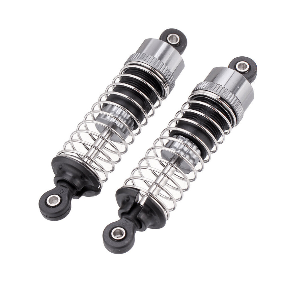 2Pcs Upgraded Aluminum Capped Oil Filled Shock Absorber Damper For Hbx 16889 1602 1/16 Rc Car Parts M16100a 6901250116487