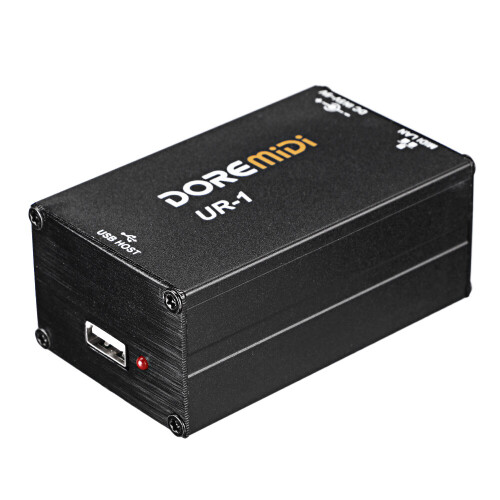 DOREMiDi MIDI Interfaces Controller UR-1 USB MIDI Network Host Box Interface Computer Musical Instrument 1