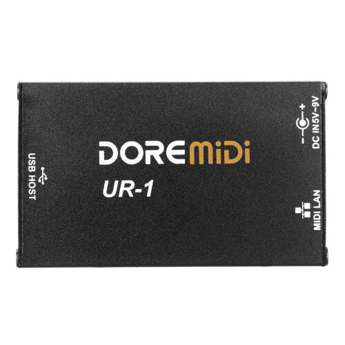 DOREMiDi MIDI Interfaces Controller UR-1 USB MIDI Network Host Box Interface Computer Musical Instrument 2