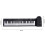 Portable 49 Keys Hand Roll-Up Piano MIDI Electronic Keyboard 5