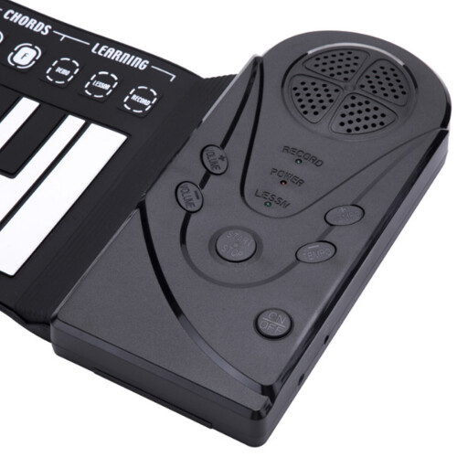 Portable 49 Keys Hand Roll-Up Piano MIDI Electronic Keyboard 2