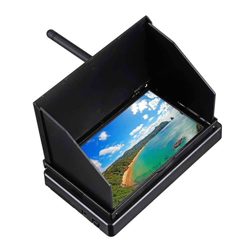 5.8G 48Ch 4.3 Inch Lcd 480X272 16:9 Ntsc/Pal Fpv Monitor Auto Search With Osd Build-In Battery 6901250409183