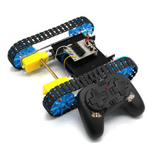 DIY Tank Assembly Model Toy Car Kit with Remote Control