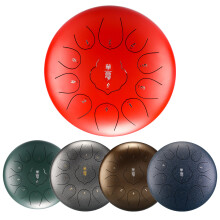 12 Inch Steel Tongue Drum D Major Scale 11 Notes Handpan Hand Tankdrum + Bag Mallet