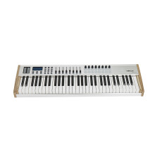 WORLDE P-61 PRO MIDI Keyboard Controller 61-key Semi-weighted Professional MIDI Keyboard MIDI Controller for Music Studio Stage Live Performance