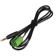 3.5mm Jack Aux Input Adapter Cable for Renault Clio Megane Kangoo for Phone MP3