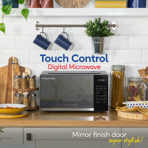 Russell Hobbs Russell Hobbs Black Digital Microwave 20L 800W Touch Control RHMT2005B 2
