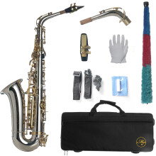 MY Eb E-flat Alto Saxophone High Quality Silver Nickel Plating Brass Abalone Shell Keys