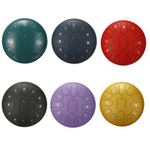 12 Inch Steel Tongue Drum Handpan Hand Drums C Major 13 Notes Tankdrum + Mallets Bag