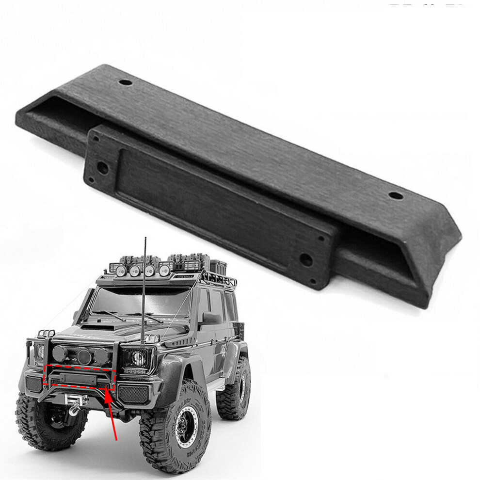 Replacement Front Bumper Inlet For Trx4 Trx6 For Benz Mercedes G63 G500 Rc Car Parts Black 791717423137