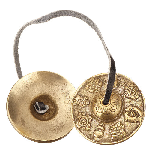 PL-Y Handmade Pure Copper Hand Touch Bell Percussion Instrument 1