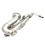 SLADE LD-896 E-flat Brass Pipe Alto Saxophone with Bag Clean Tools 8