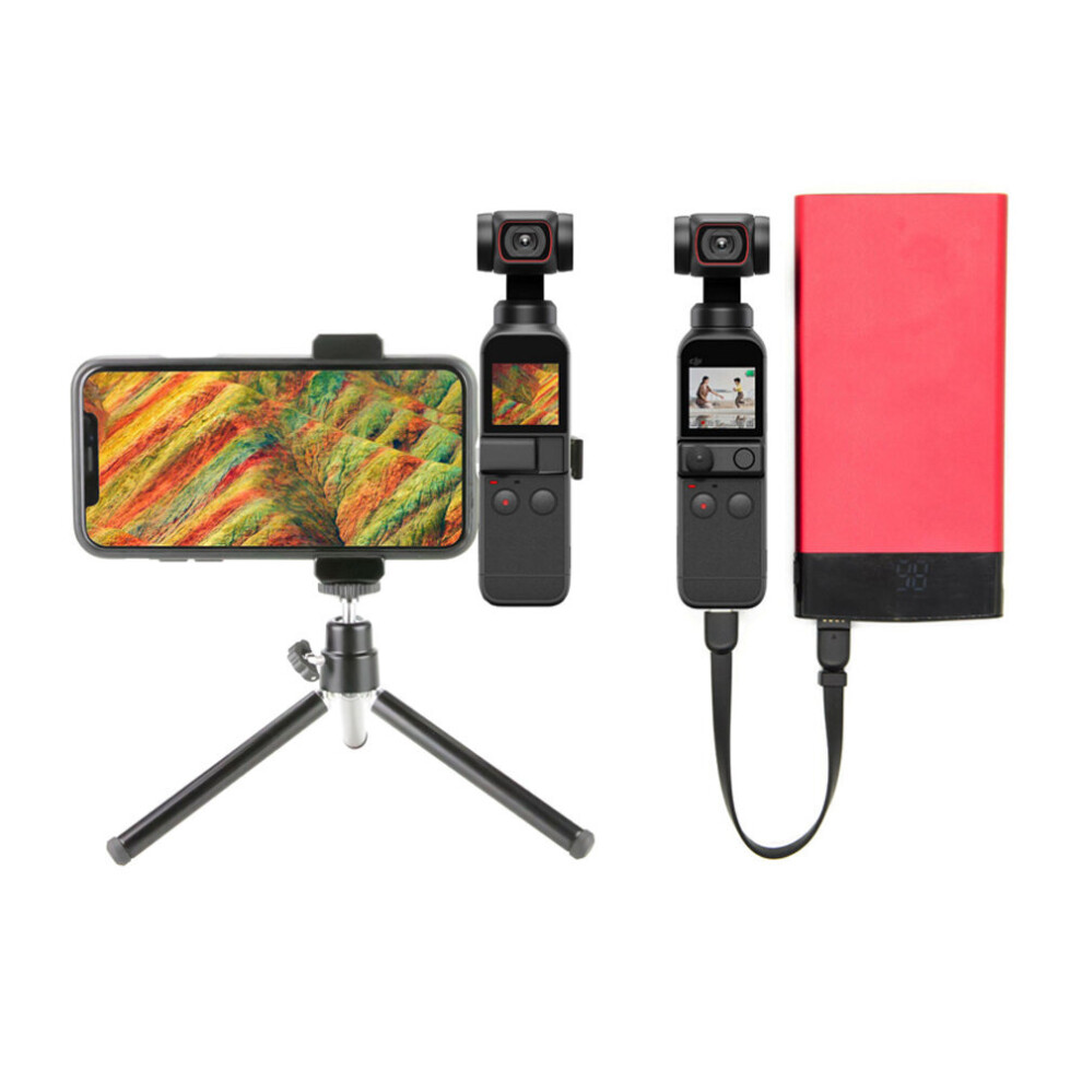 Tripod + Data Cable Set For Dji Pocket 2 Handheld Gimbal Camera Adapter Expansion Accessories 930401622016