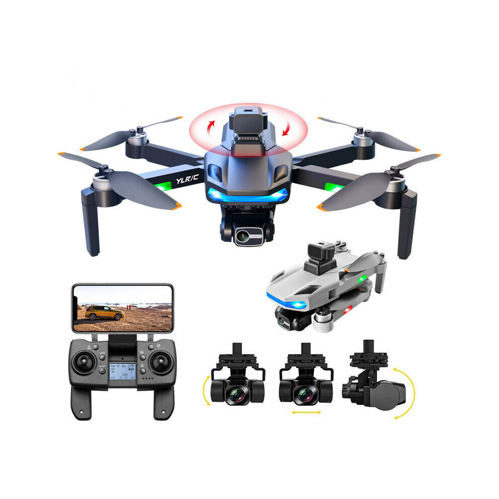 Ylr/C S135 Gps 5G Wifi Fpv With 8K Hd Esc Dual Camera 3-Axis Eis Gimbal 360 Obstacle Avoidance Brushless Foldable Rc Drone Quadcopter Rtf 6900952608832