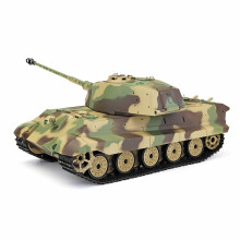 Henglong 6.0 3888A -1 1/16 2.4G German Tiger King Henschel Battle RC Tank Smoking Sound Plastic One Toys
