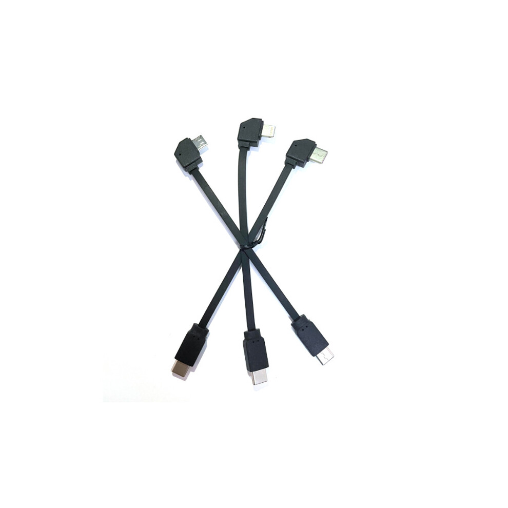 Fimi X8 Mini Rc Quadcopter Spare Parts 3Pcs Original Type C & Micro & Ios Cable 6906144219800