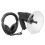 Parabolic Microphone Monocular X8 Ear Long Range Birds Listening Telescope 200M 2