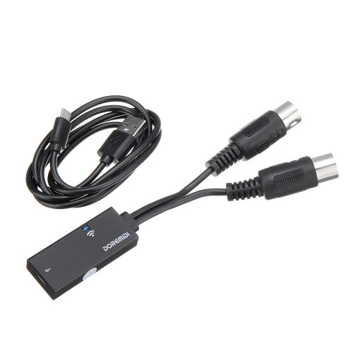 DOREMiDi MIDI Interfaces Controller MIDI To Wireless Bluetooth MIDI Adapter BLE MIDI Cable All MIDI Messages 1