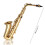 Gold Bend Alto Eb E-flat Tune Saxophone with Clean Tools 9