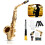 Gold Bend Alto Eb E-flat Tune Saxophone with Clean Tools 10