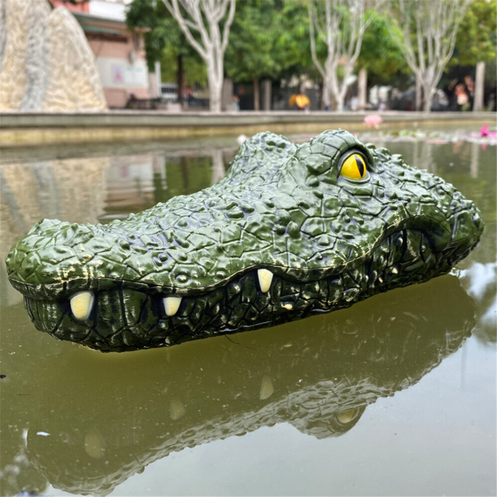 Mx 0030 2.4G 4Ch Electric Rc Boat Simulation Crocodile Animal Vehicles Rtr Model Toy Green