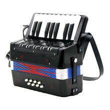17 Key 8 Bass Small Accordion Educational Musical Instruments for Children Kids Gift
