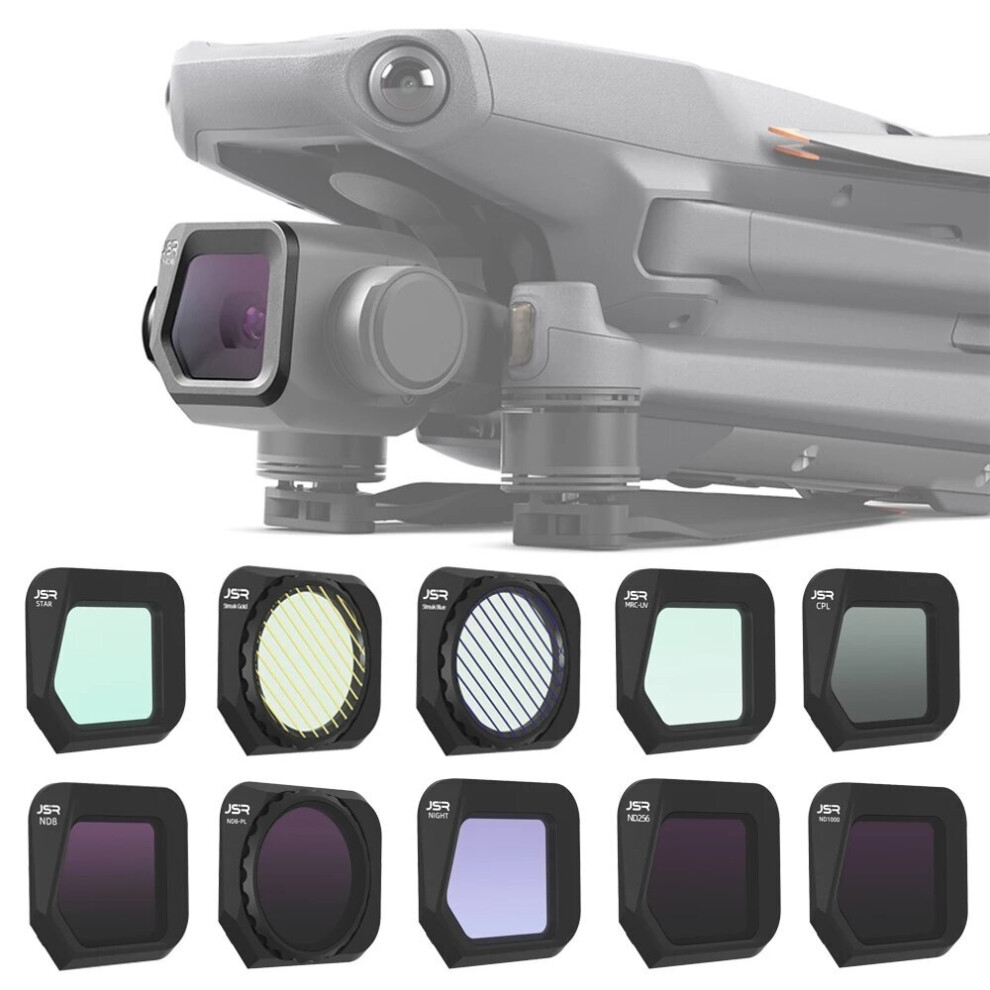 Junestar Camera Lens Filter Cpl Uv Stra Night Nd Ndpl Nd256 Nd1000 For Dji Mavic 3 Classic Rc Drone Quadcopter 6900976370906