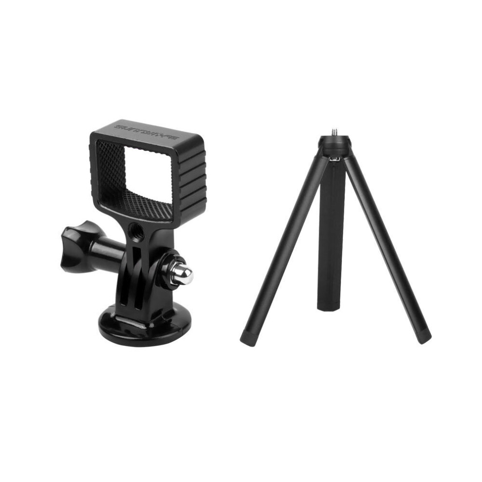 Sunnylife Osmo Pocket Aluminium Adatper Mount Gimbal Expansion Bracket With Tripod For Dji Selfie Tripod Bycle Car Sucker Clamp Accessories 304664652514