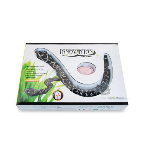 Creative Simulation Electronic Remote Control Realistic RC Snake Toy Prank Gift Model Halloween 1